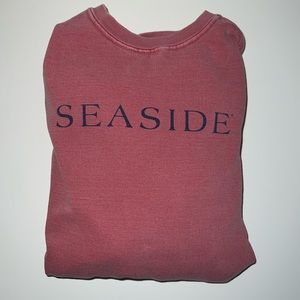 Crimson Seaside Sweatshirt